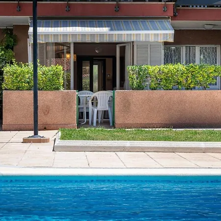 Apartment At253 Ground Floor With Pool Next To The Torredembarra